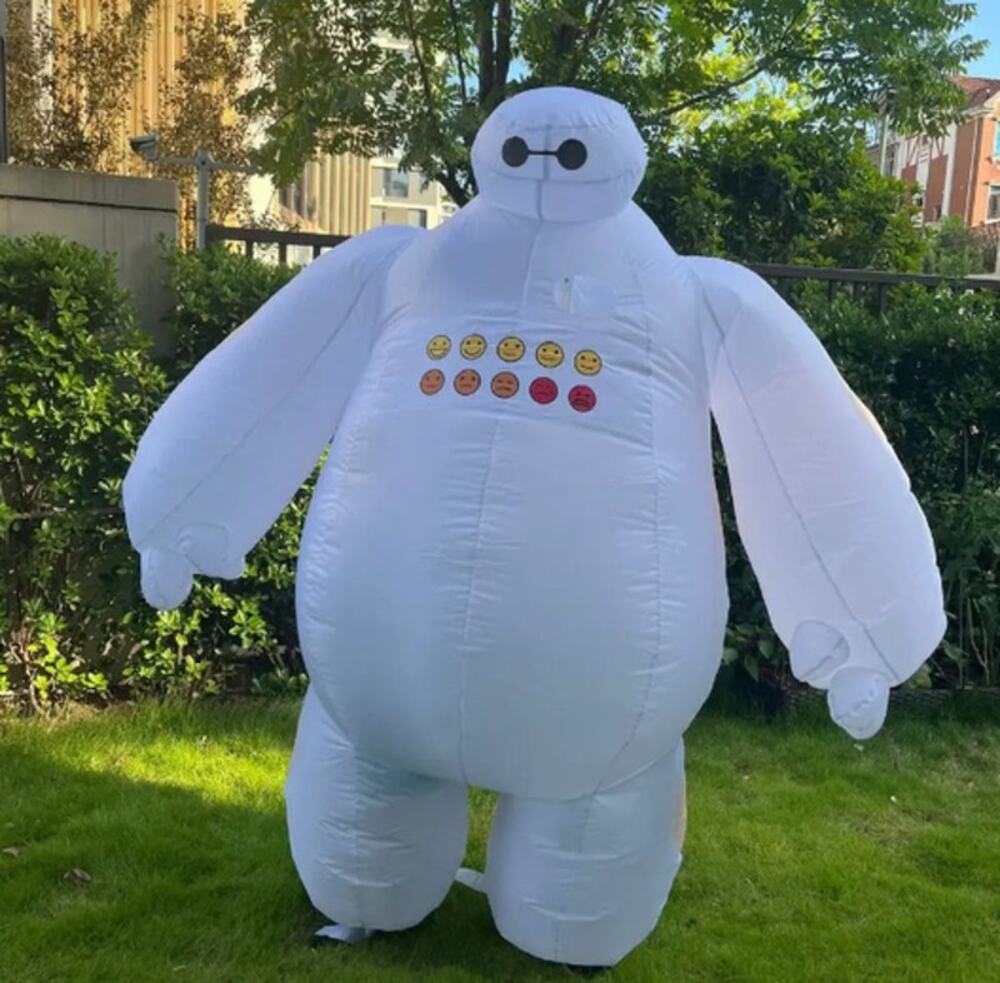 Inflatable Funny Baymax Costume Suit for Adults – Halloween, Party & Cosplay